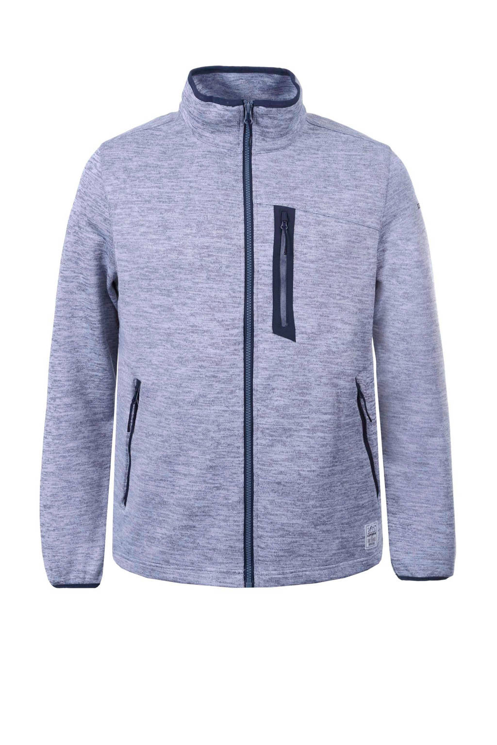 Icepeak fleecejack light grey, Light Grey