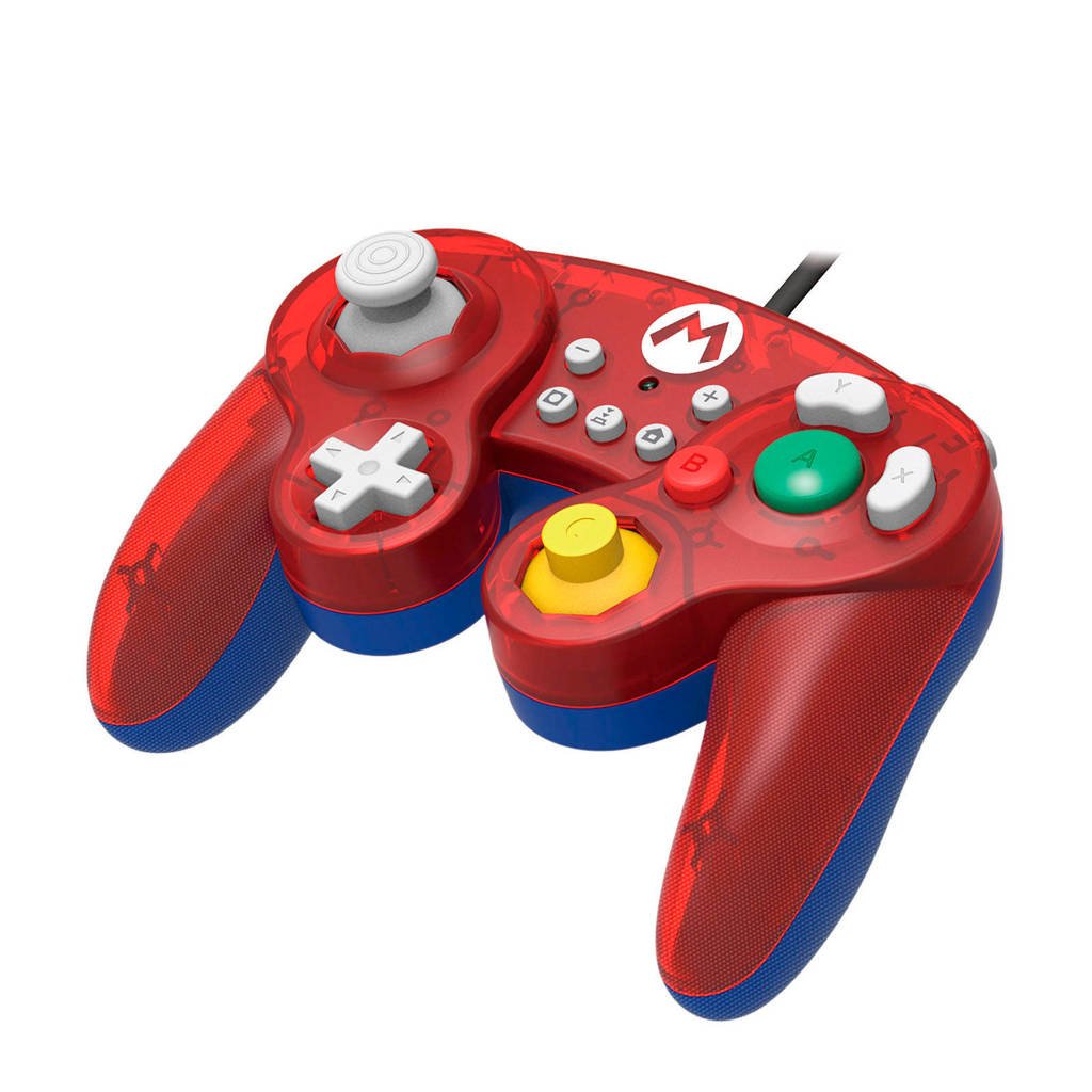 Hori Nintendo Switch Controller Smash Bros gamepad Mario, Rood