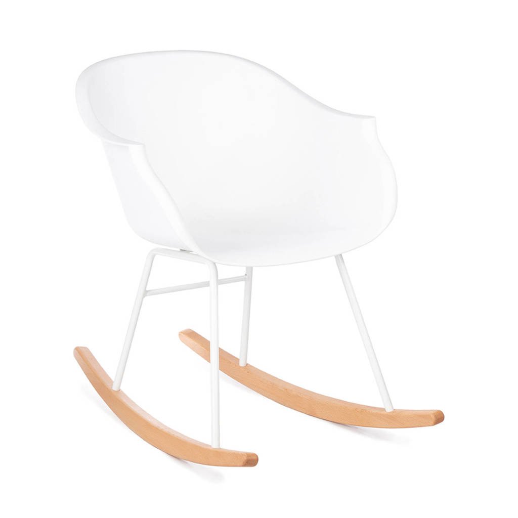 Kidsdepot schommelstoel Jazzy, Wit