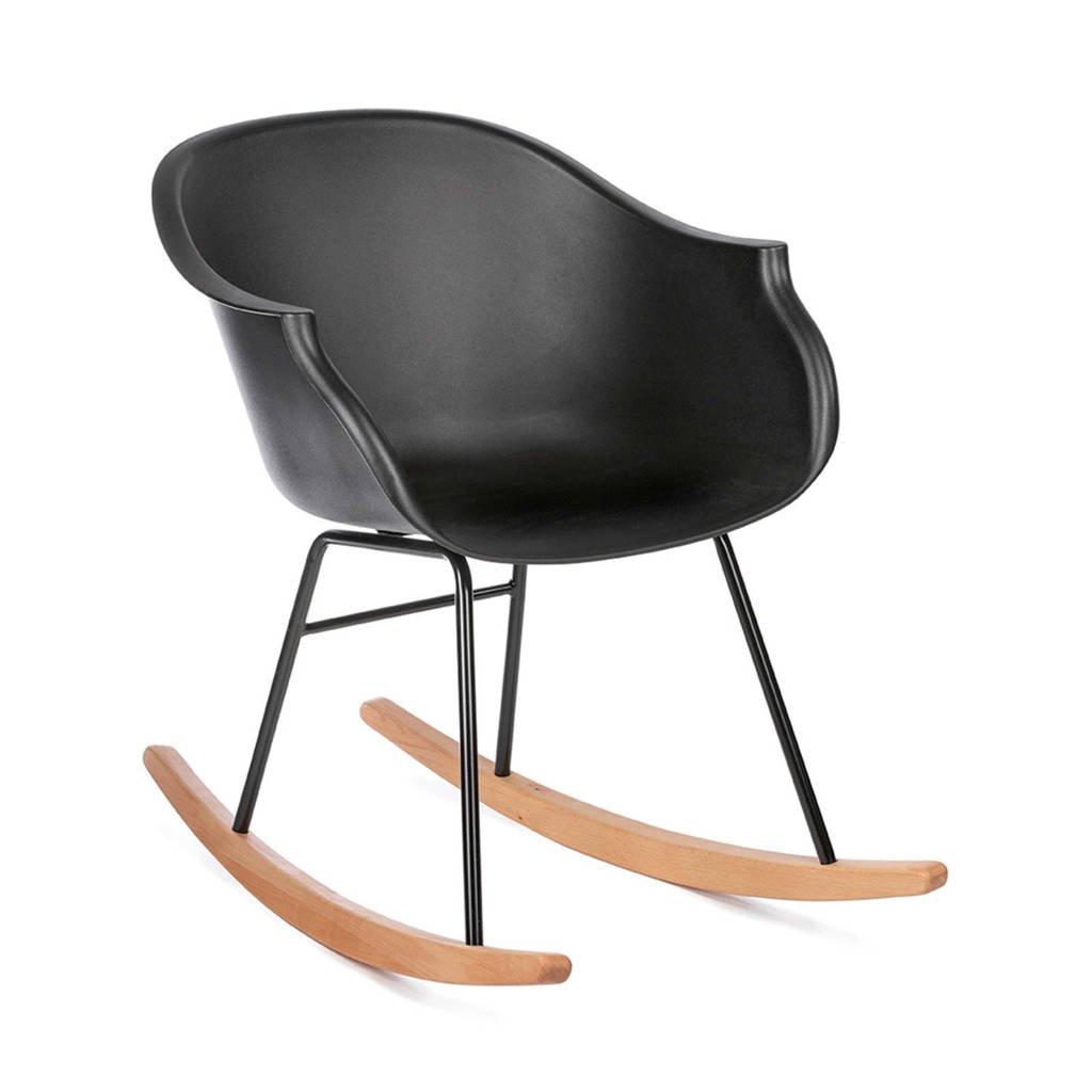 Kidsdepot schommelstoel Jazzy, Zwart
