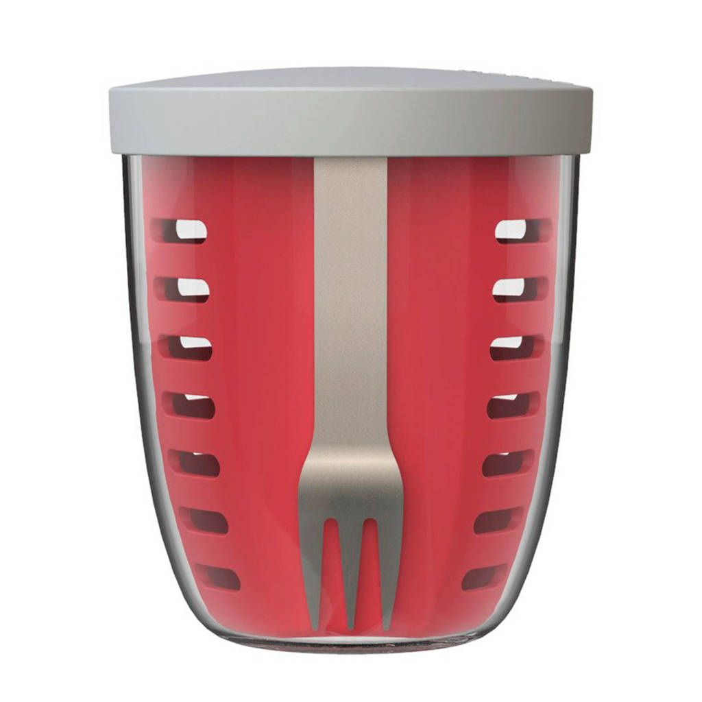 Mepal Ellipse fruit & veggiepot, Rood