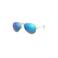Ray-Ban zonnebril 0RB3025 goudkleurig