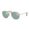 Ray-Ban zonnebril 0RB3548N goudkleurig