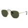 Ray-Ban zonnebril 0RB3548N goudkleurig