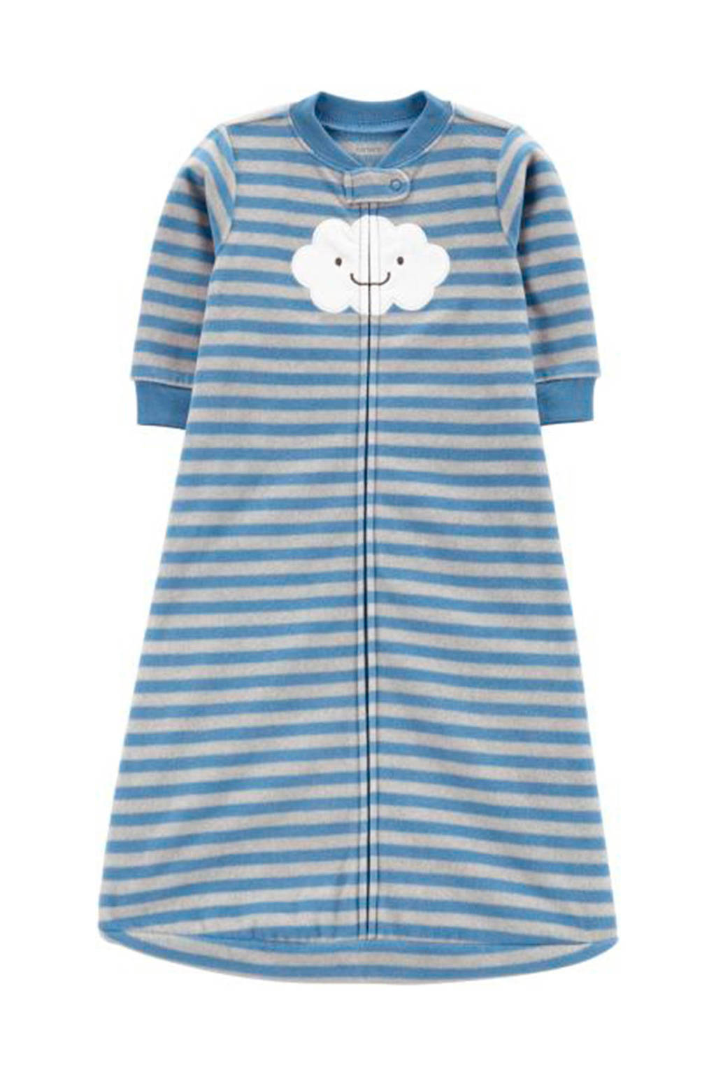 Carter's micro baby slaapzak blauw/wit, Blauw