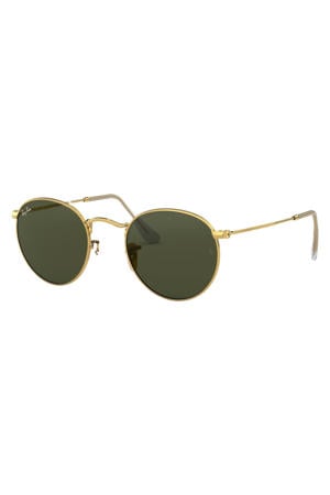zonnebril 0RB3447 goudkleurig