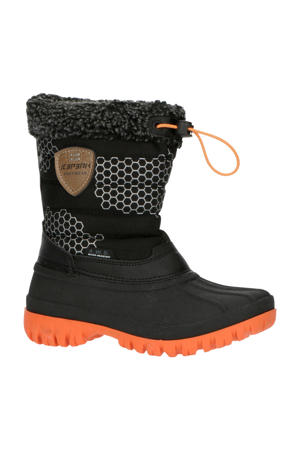 Atka Jr snowboots zwart/oranje kids