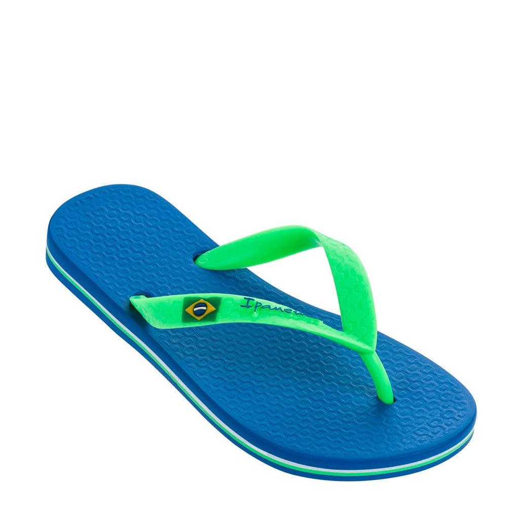 Ipanema Classic Brasil teenslippers blauw/groen, Blauw/groen