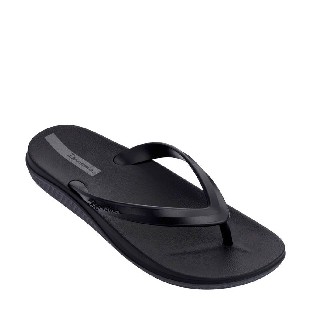 Ipanema Anatomic Lapa teenslippers zwart, Zwart