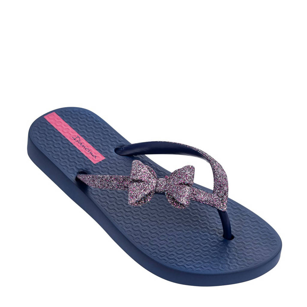 Ipanema Lolita teenslippers blauw, Blauw/roze