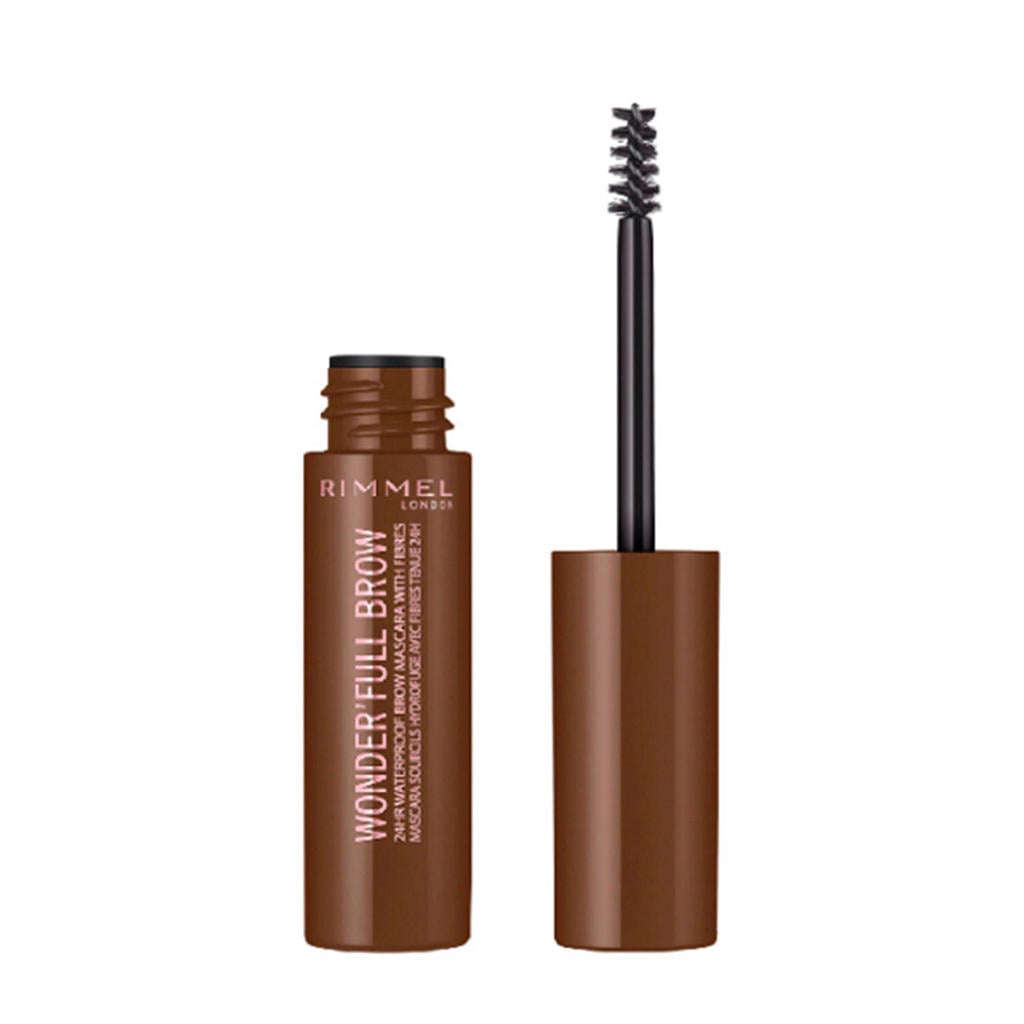 Rimmel London Wonder'Full Brow 24HR wenkbrauwmascara - 002 Medium Brown
