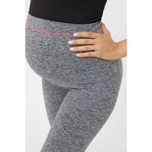 MAMALICIOUS zwangerschaps sportlegging grijs afbeelding