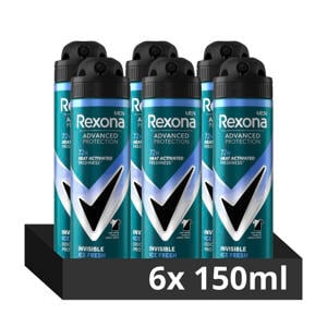 Invisible Ice Fresh snti-transpirant deodorant spray - 6 x 150 ml