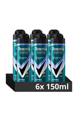 Invisible Ice Fresh snti-transpirant deodorant spray - 6 x 150 ml