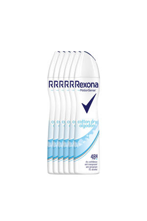 Women Ultra Dry Cotton deodorant spray - 6x200 ml