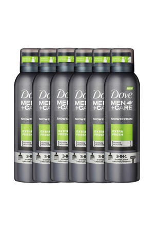 Extra Fresh 3-in-1 doucheschuim - 6x200 ml