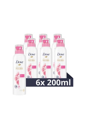 Rose Oil doucheschuim - 6 x 200 ml