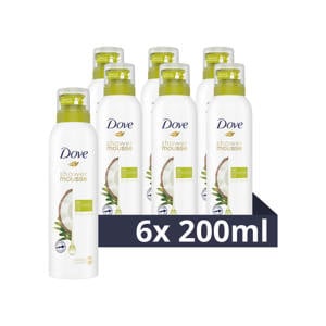 Coconut Oil doucheschuim - 6 x 200 ml