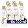 Dove Argan Oil doucheschuim - 6 x 200 ml