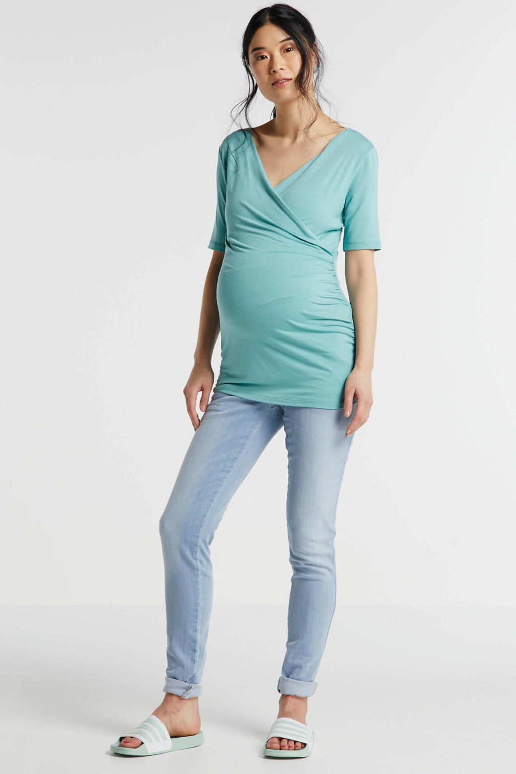LOVE2WAIT low waist skinny zwangerschapsjeans