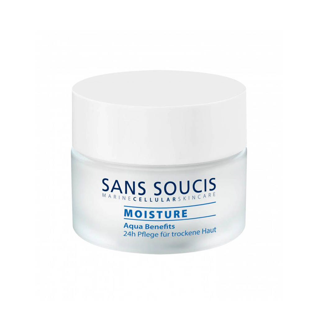 Sans Soucis 24 Uurs Moisture Aqua Benefits Dry Skin gezichtscrème - 50 ml