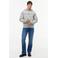 Tommy Hilfiger hoodie met logo grijs