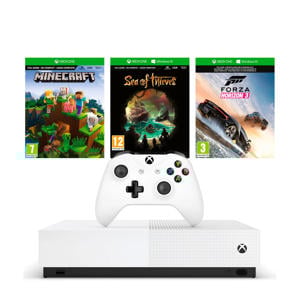 Xbox One S All-Digital Edition console + Minecraft, Sea of Thieves en Forza Horizon 3 (downloads)