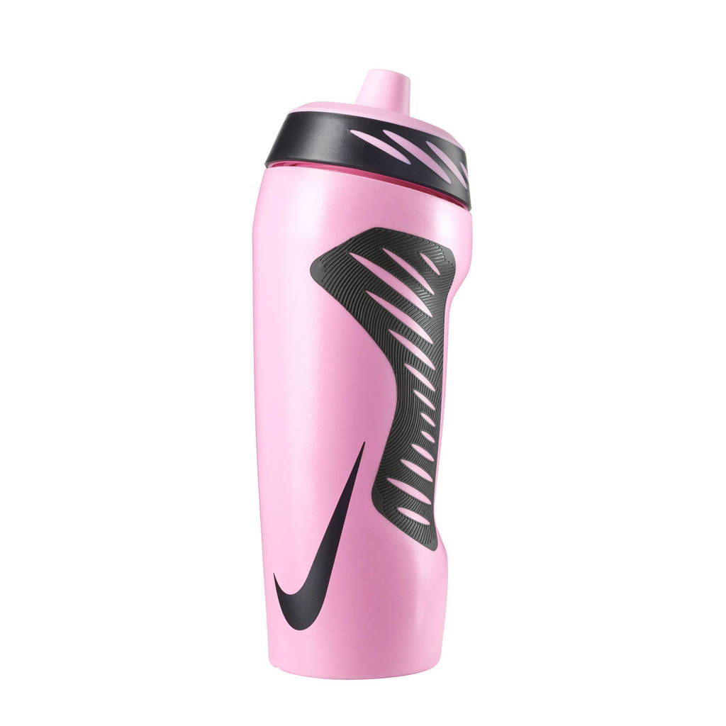 Nike sportbidon - 500 ml, Roze/zwart