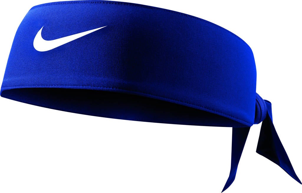 Nike hoofdband blauw, Blauw
