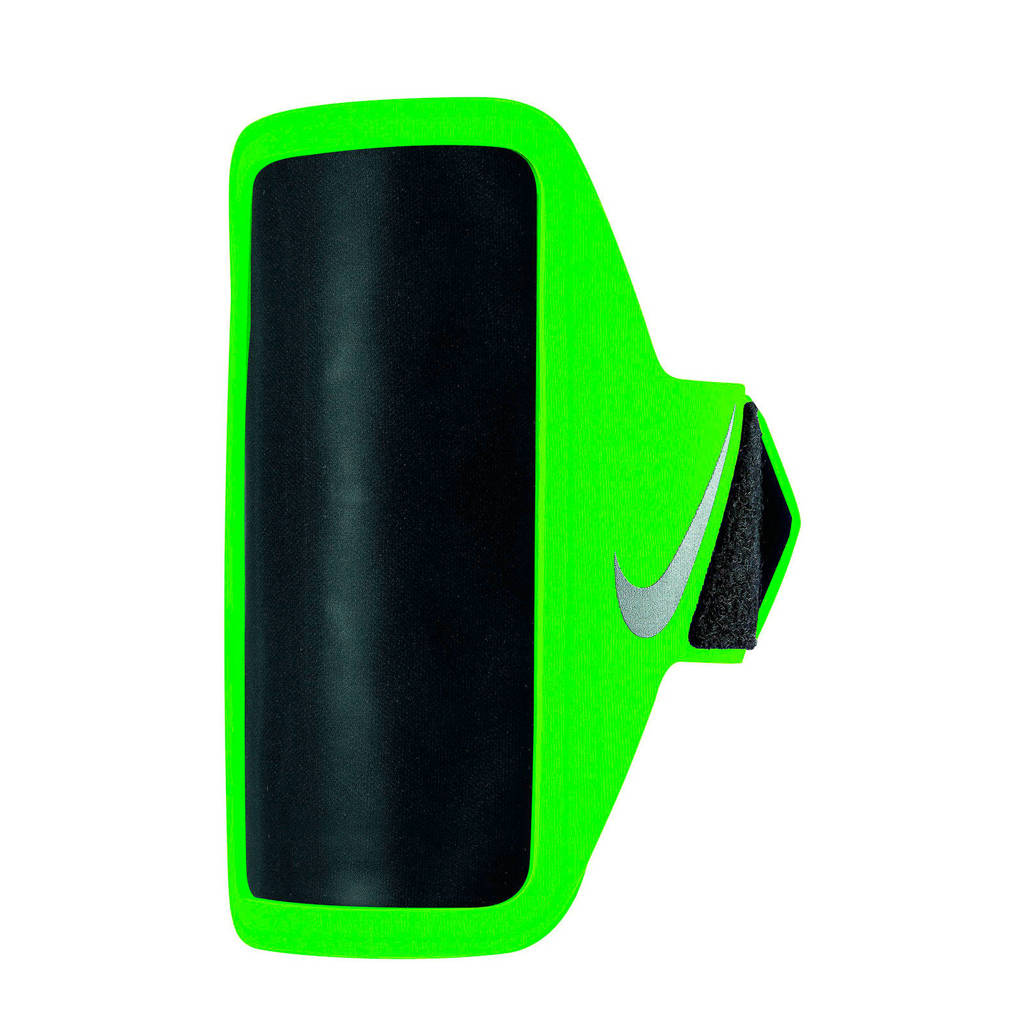 Nike multi-media armband zwart/groen, Zwart/groen
