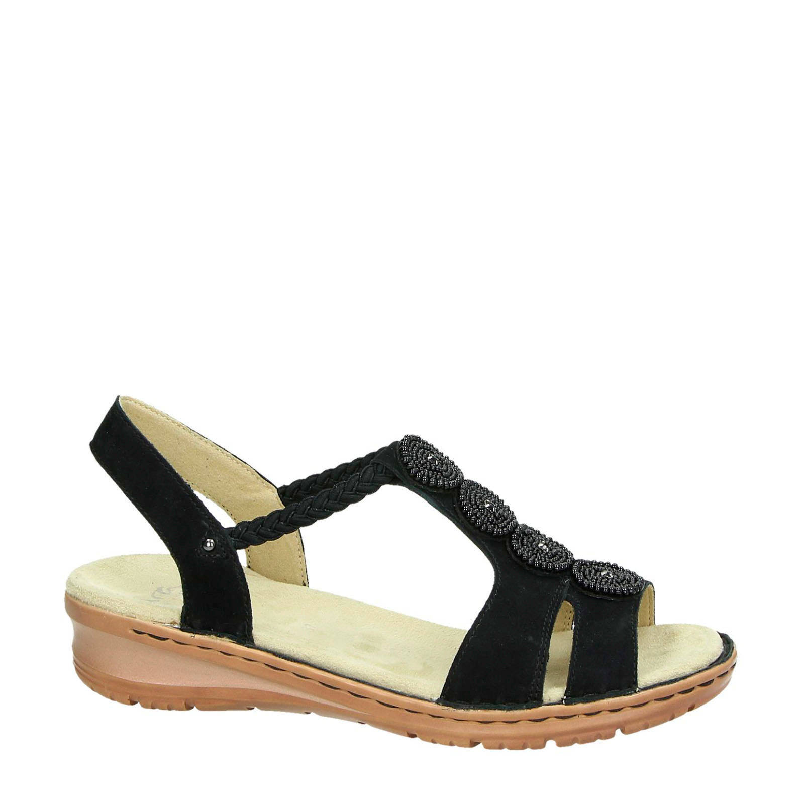 Ara sandalen online zwart