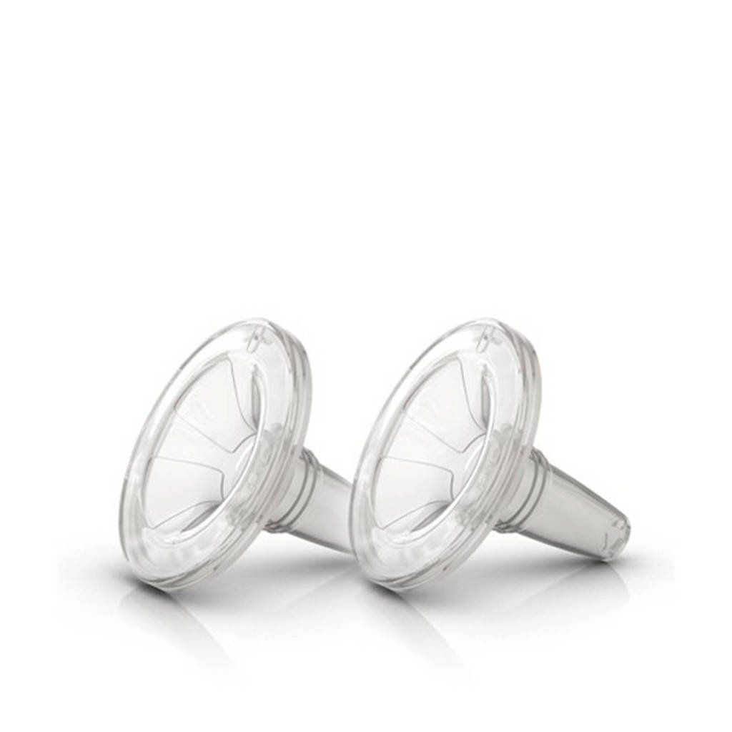 Ardo Optiflow borstmassage inzetstuk 26mm (2 stuks), doorzichtig