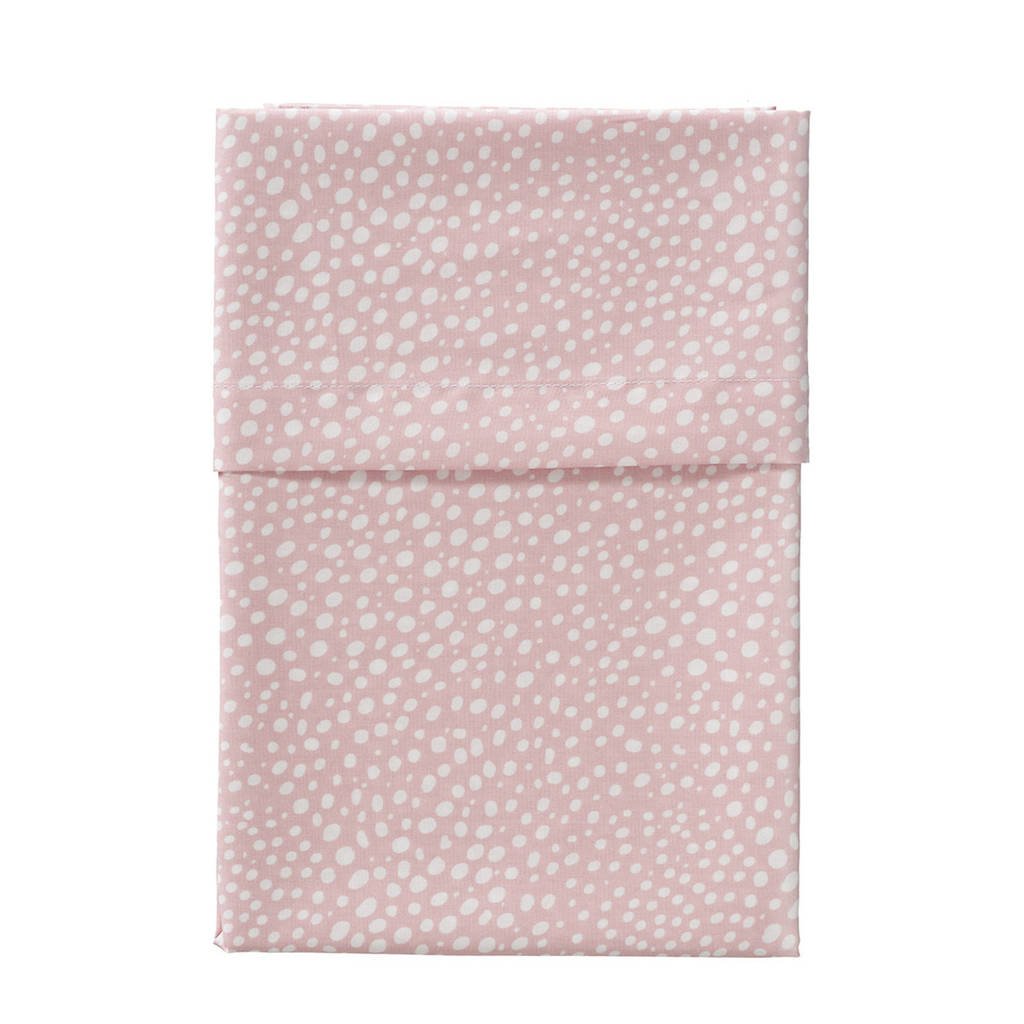 Cottonbaby baby wieglaken hagel 75 x 90 cm roze, Roze