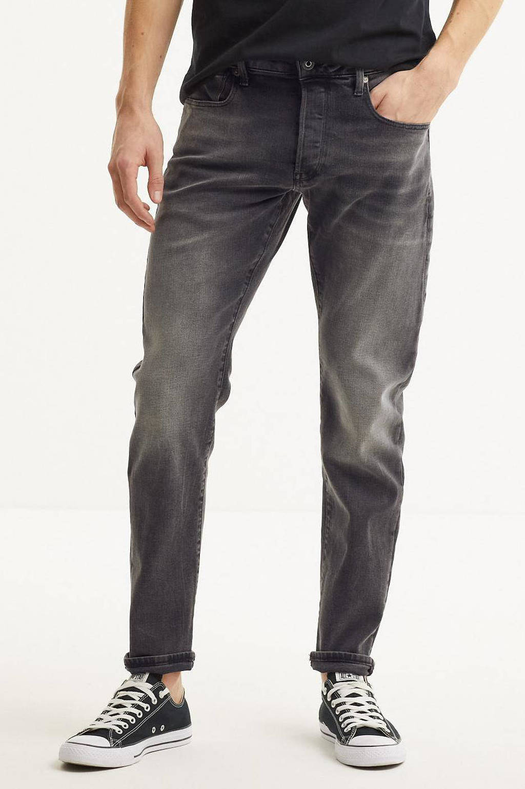 G-Star RAW 3301 slim fit jeans antic charcoal