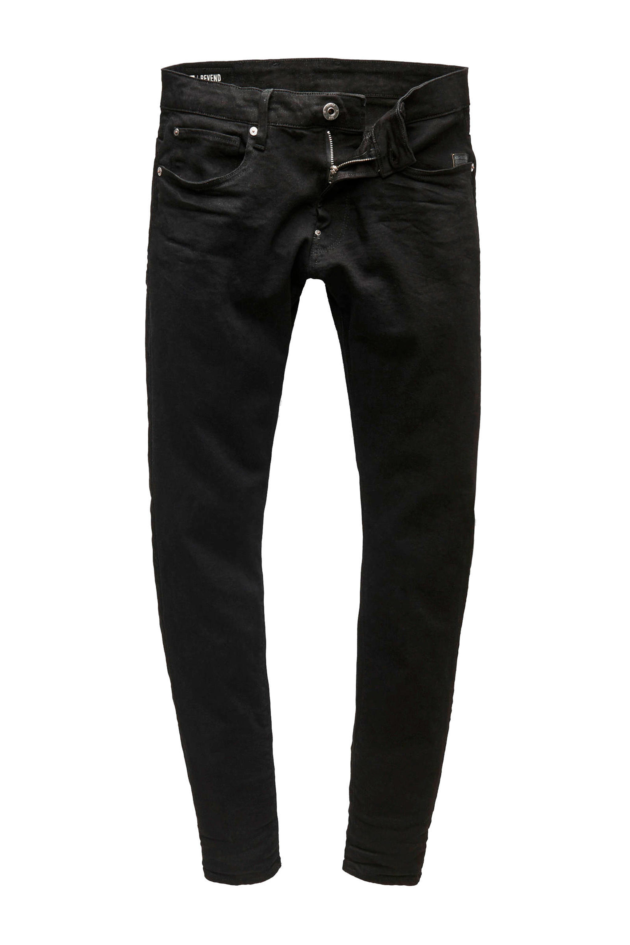 G Star Raw Revend Skinny Fit Jeans Pitch Black Wehkamp 