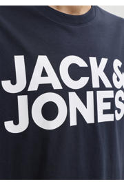 thumbnail: JACK & JONES ESSENTIALS slim T-shirt donkerblauw