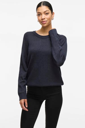 gebreide trui VIRIL donkerblauw
