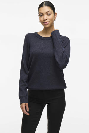 gebreide trui VIRIL donkerblauw