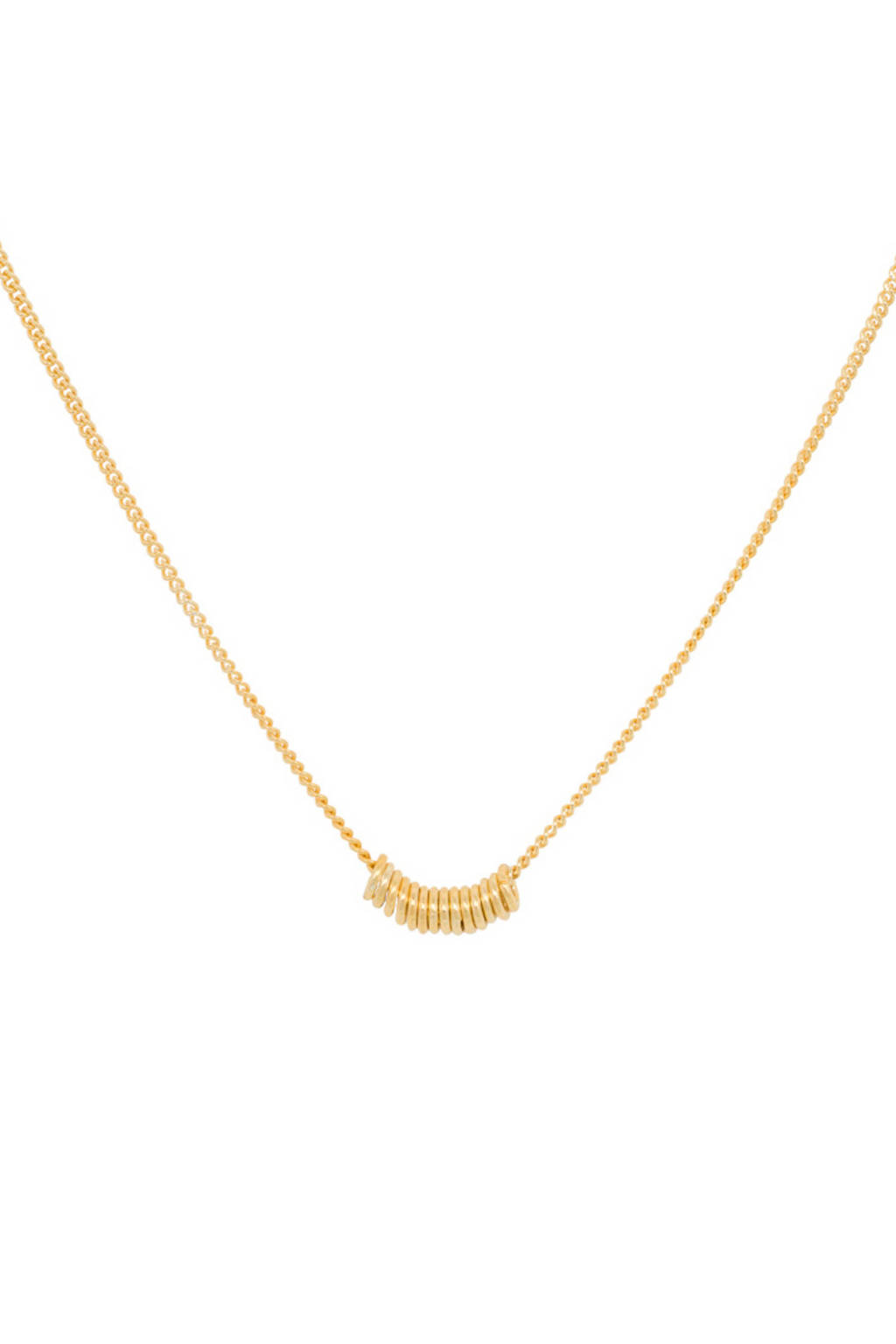 ANNA + NINA Zilver ketting 011628GP0000 goudkleurig, Goudkleurig