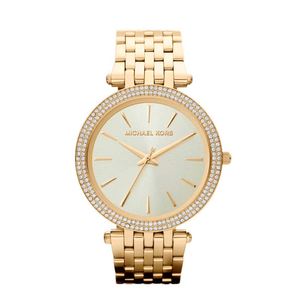 Michael Kors horloge MK3191 goud, Goudkleurig