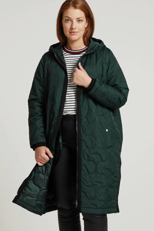 winterjas groen