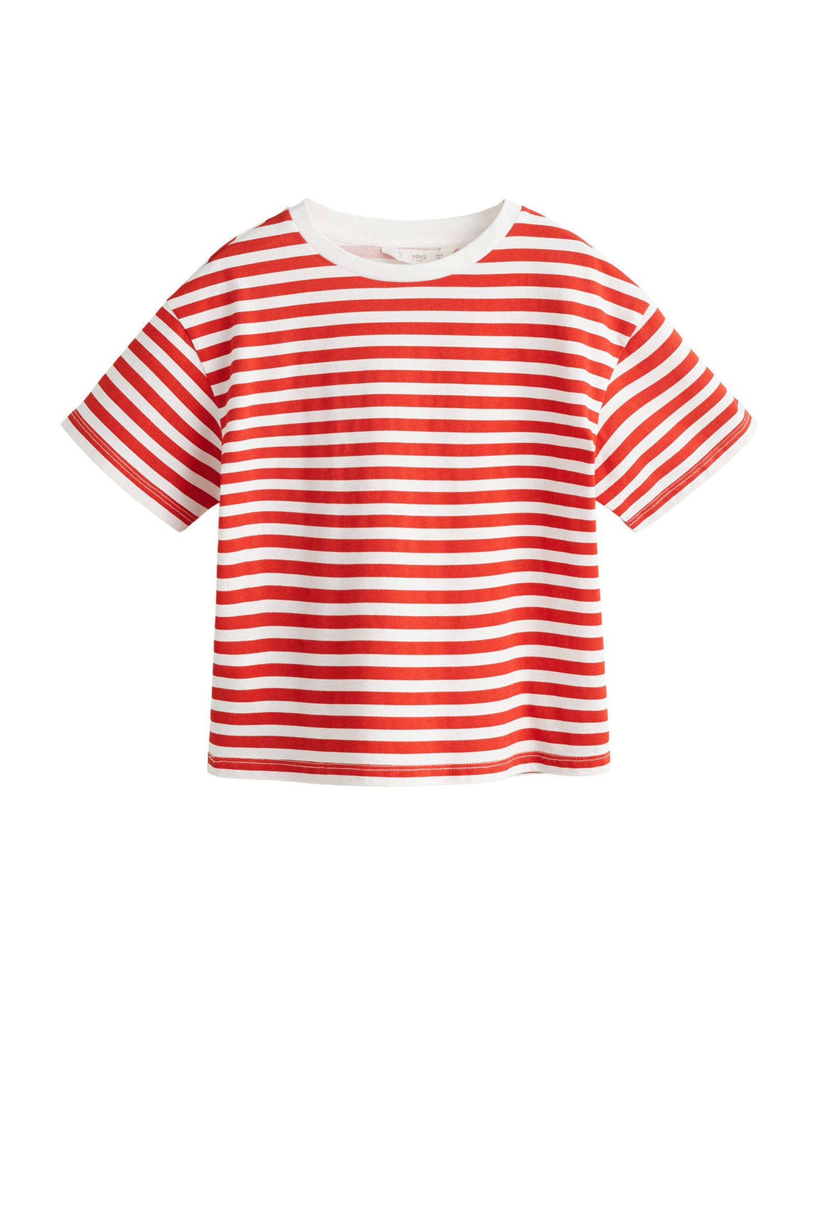 rood wit gestreept shirt