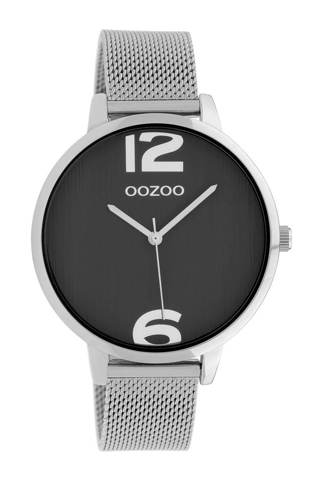 OOZOO Timepieces Zilverkleurig horloge C10142 wehkamp