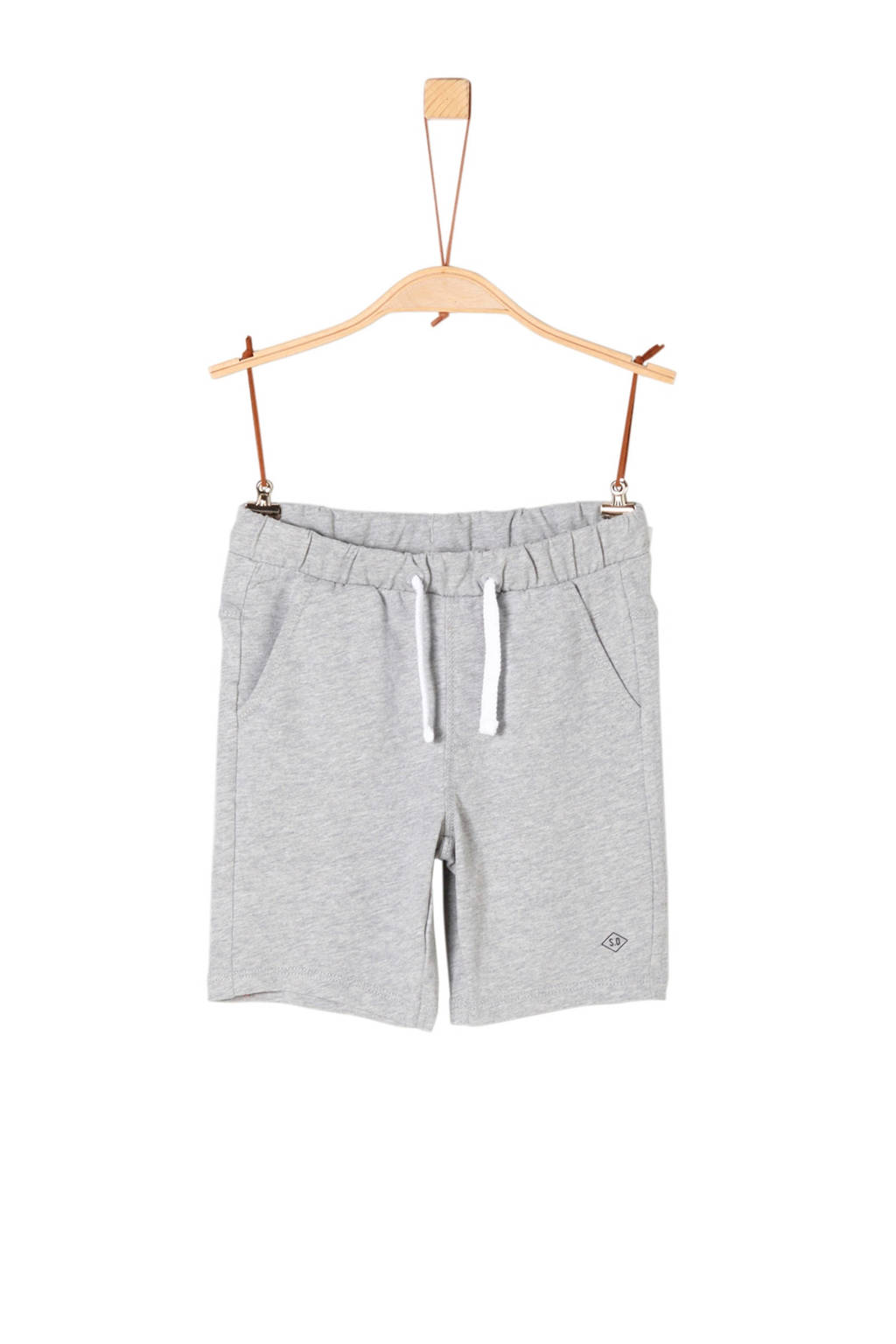 s.Oliver sweatshort grijs melange, Grijs melange