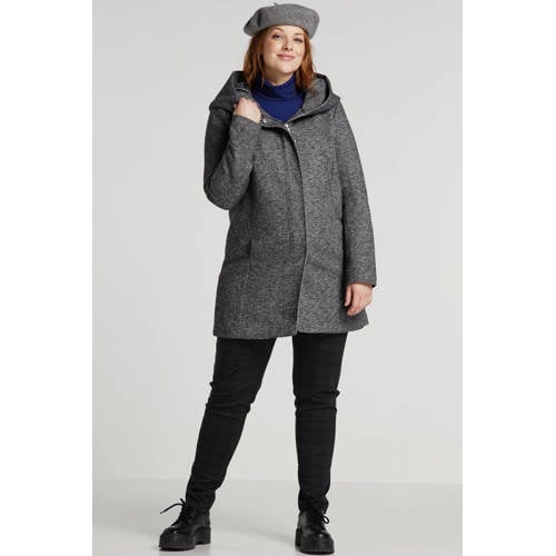 ONLY CARMAKOMA coat CARSEDONA MARIE grijs afbeelding