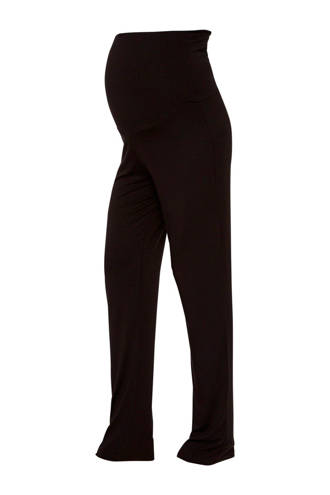 straight fit zwangerschapsbroek New Rosa zwart