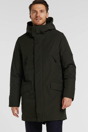 winterjas groen