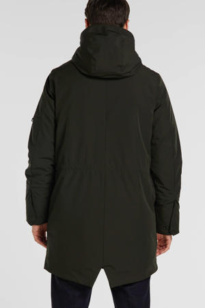 winterjas groen