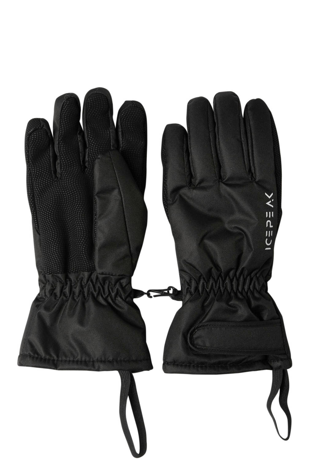Icepeak handschoenen zwart, Zwart