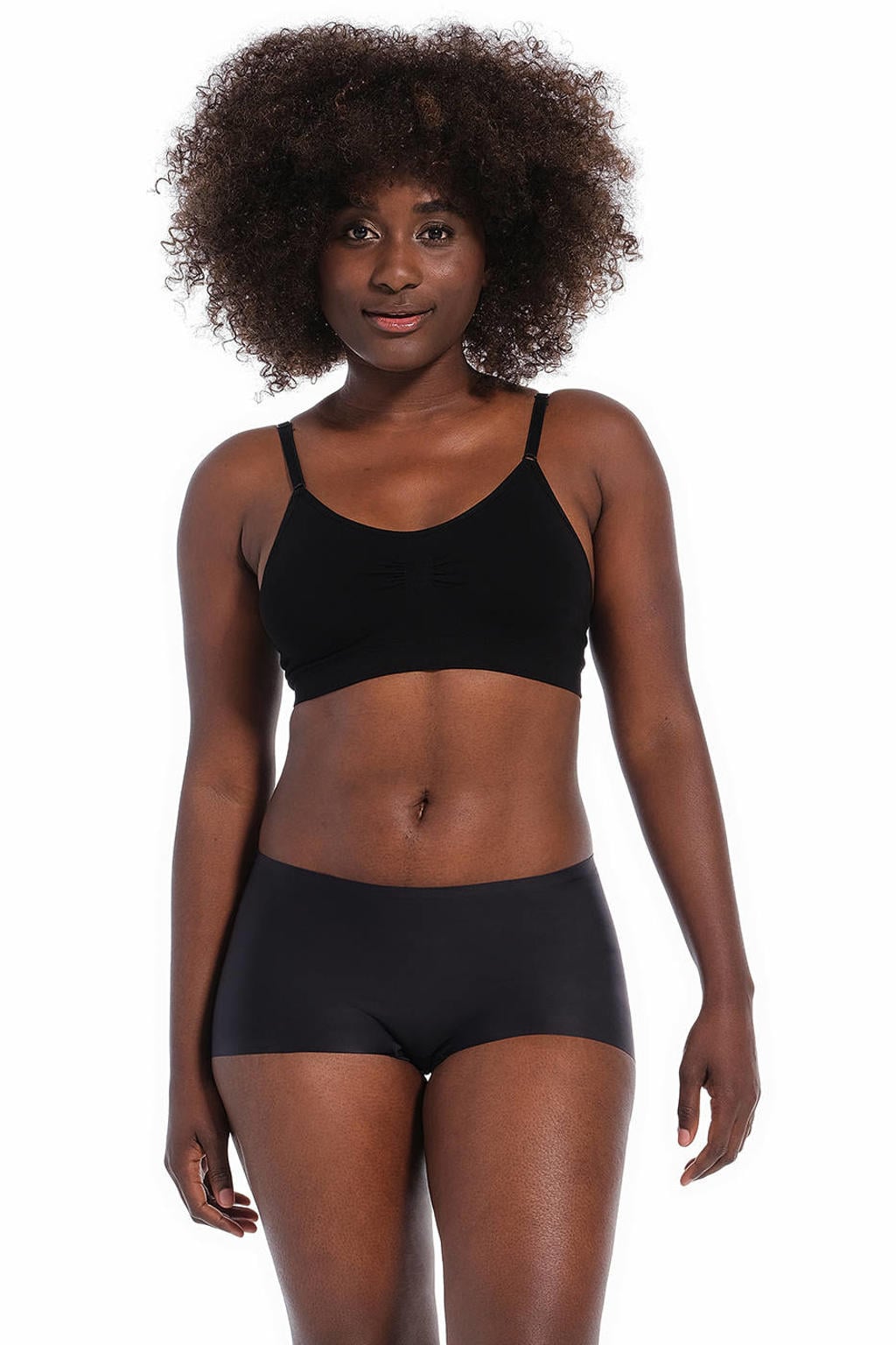 MAGIC Bodyfashion seamless boxershort Dream Invisibles (set van 2) zwart